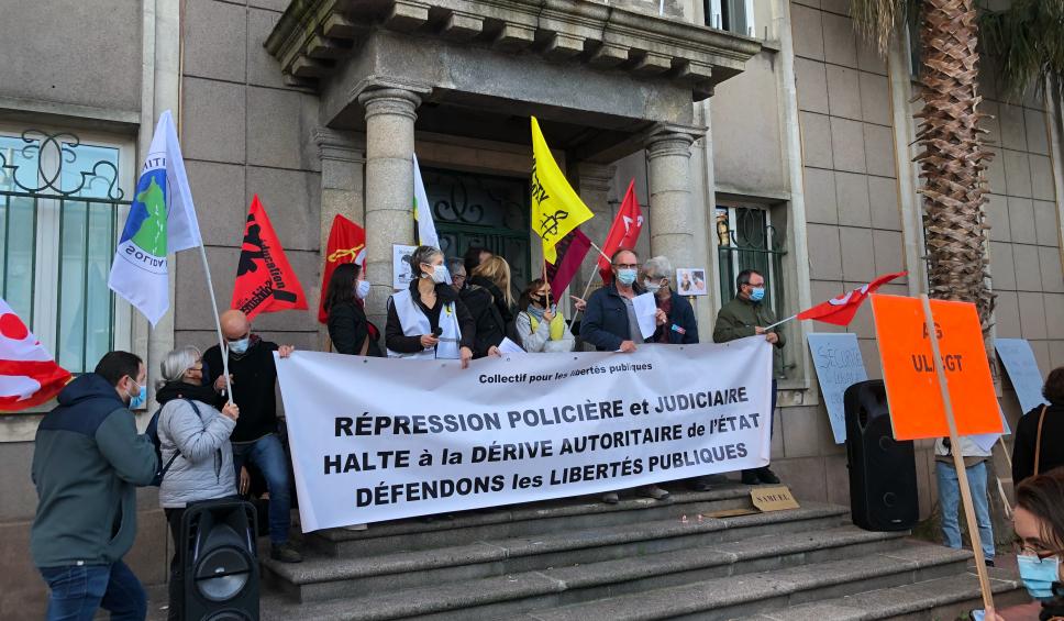 manif à cherbourg 
